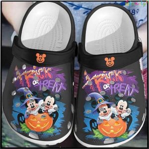 Trick Or Treat Mickey Minnie Crocs Halloween