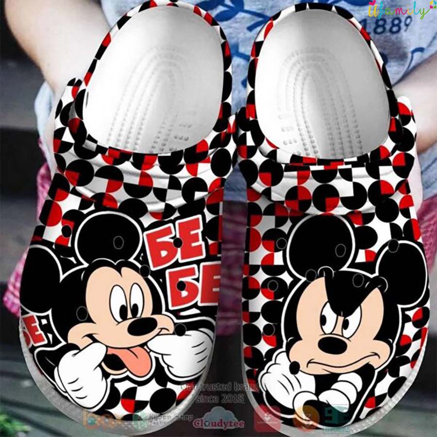 Disney Mickey Mouse Funny Crocs
