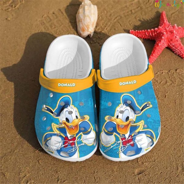 Donald Duck Disney Cartoon Movie Crocs