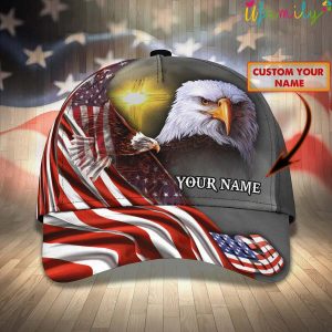 Eagle Personalized Name Cap