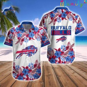 Flower Beach Buffalo Bills Hawaiian Shirt 1 1