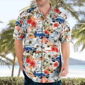 Ford Mustang Hawaiian Beach Best Hawaiian Shirts 2 1