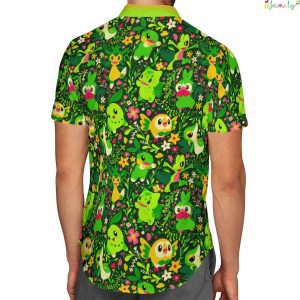 Grass Beach Hawaiian Pokemon Shirt 3 1