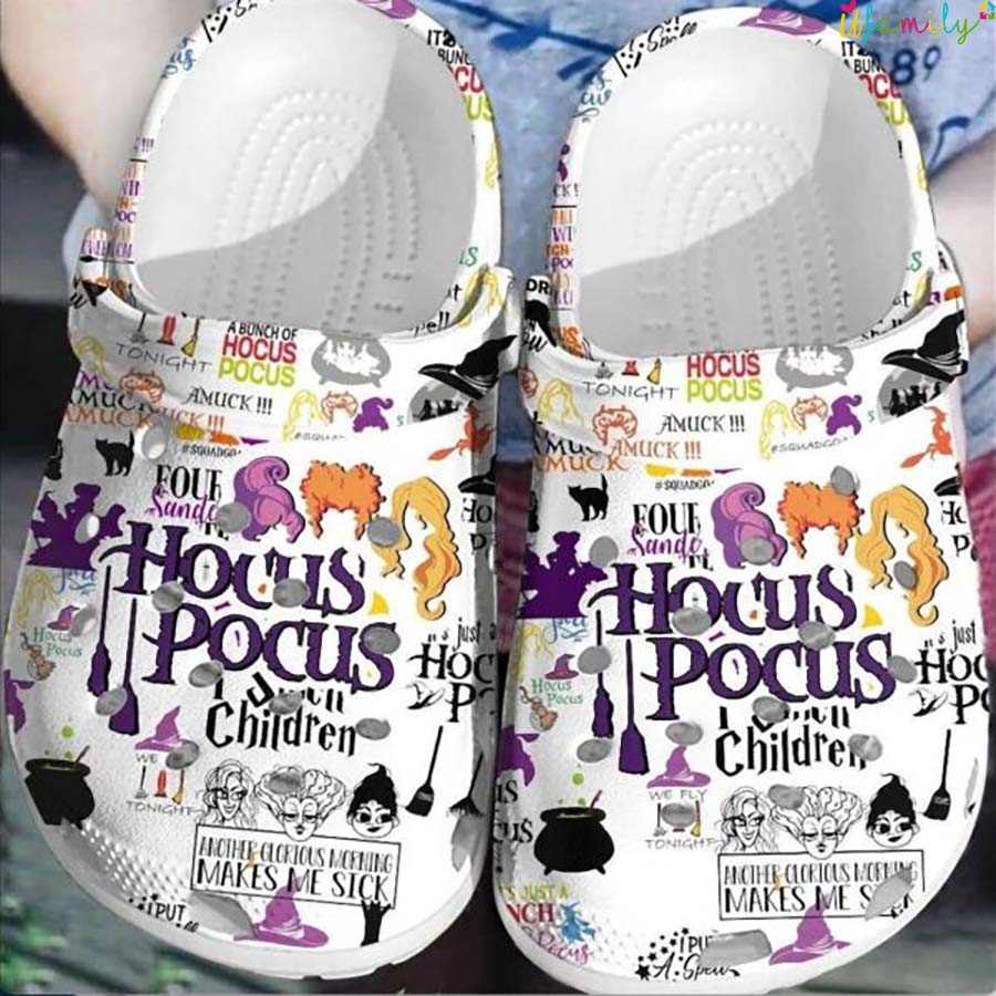 Hocus Pocus for Hallowen Crocs