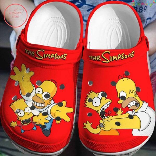 Homer and Bart Simpson Crocs