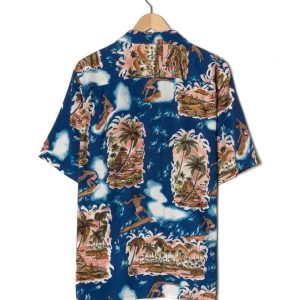 Joe Kealuhas Mixed Colours Vintage Hawaiian Shirt 2