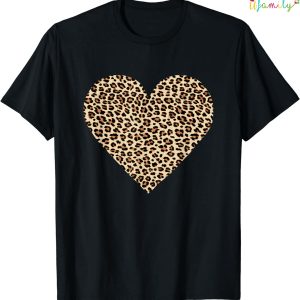 Leopard Love Heart Happy Valentine