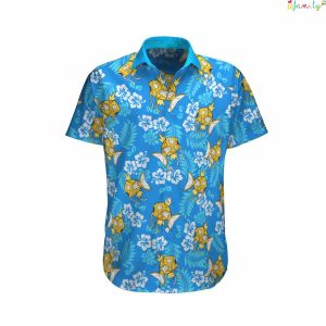 Magikarp Beach Hawaiian Pokemon Shirt 1