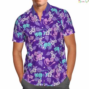 Mew Beach Hawaiian Pokemon Shirt 2