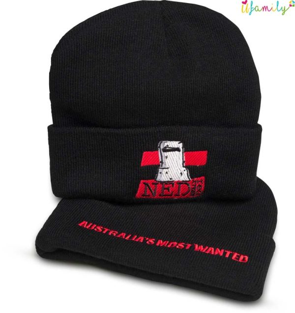 Ned Kelly Red Merchandise Beanie
