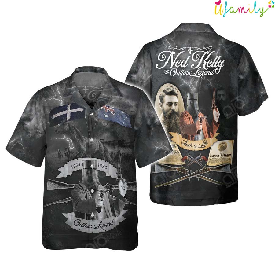 Ned Kelly The Outlaw LegendHawaiian Shirt