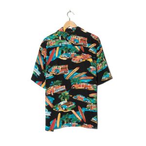 Next Original Black Vintage Hawaiian Shirt 2
