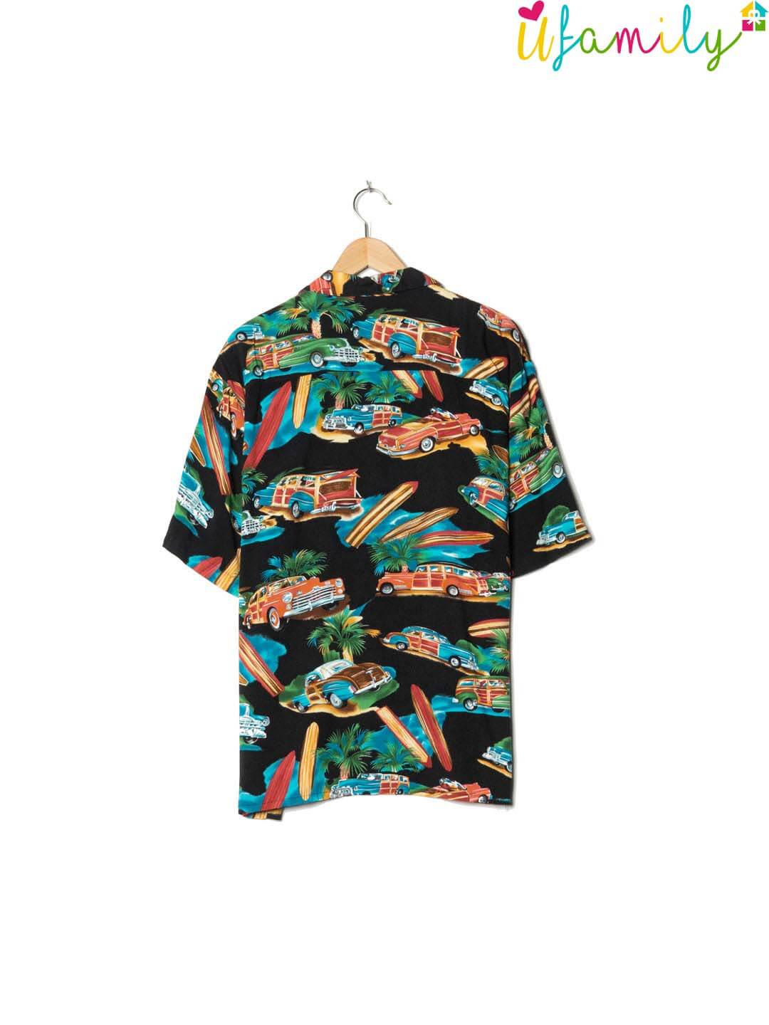 Next Original Black Vintage Hawaiian Shirt