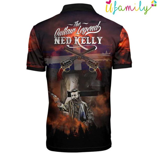 Ned Kelly OutLaw Legend Polo Shirt