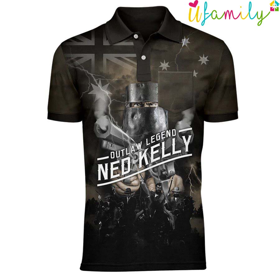 Ned Kelly OutLaw Polo Shirt