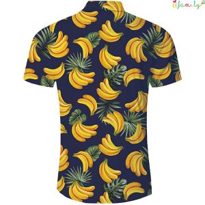 Palm Leaf Banana Funny Hawaii Shirts 2