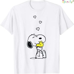 Peanuts Valentine Snoopy And Woodstock Hugs Love