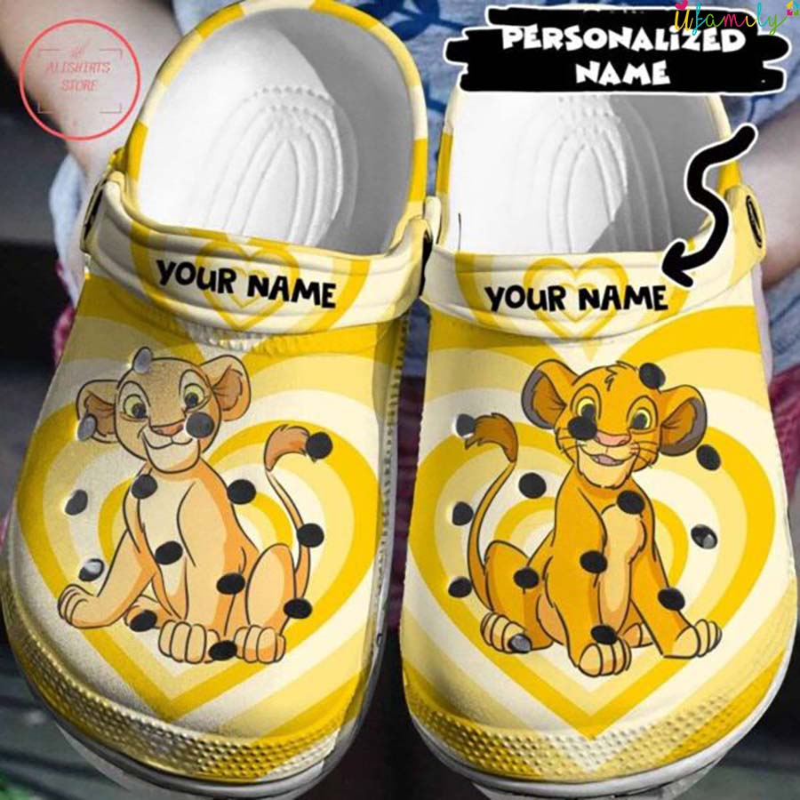 Personalized Lion King Disney Cartoon Movie Crocs