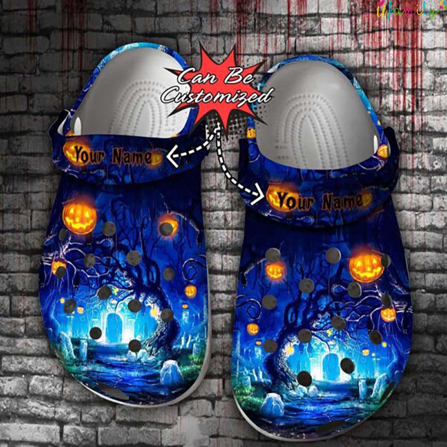 Personalized Spooky Nights Crocs Halloween