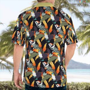 Pikipek Summer Day Beach Hawaiian Pokemon Shirt 2