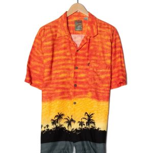 Pineapple Connection Orange Vintage Hawaiian Shirt 1