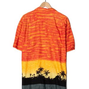 Pineapple Connection Orange Vintage Hawaiian Shirt 2