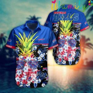 Pineapple Tropical Buffalo Bills Hawaiian Shirt 1 1