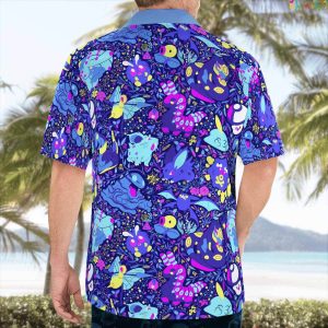 Poison Beach New Hawaiian Pokemon Shirt 3