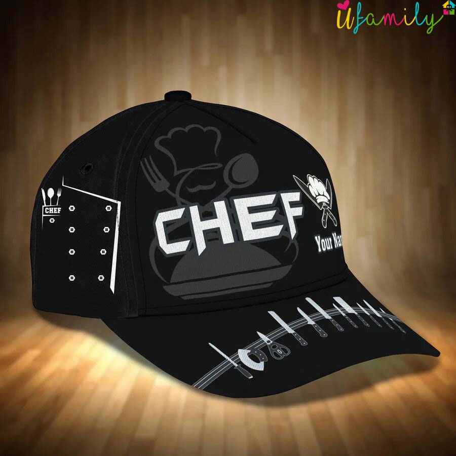 Personalized Chef Name Cap