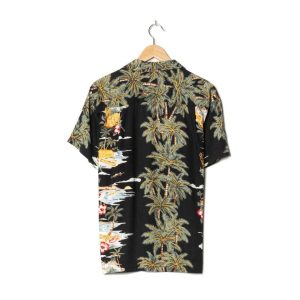 Reserve Black Vintage Hawaiian Shirt 2