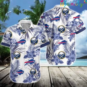 Sabres Buffalo Bills Hawaiian Shirt