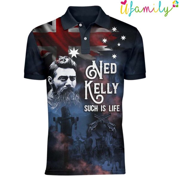 Such Is Life Polo Shirt, Ned Kelly