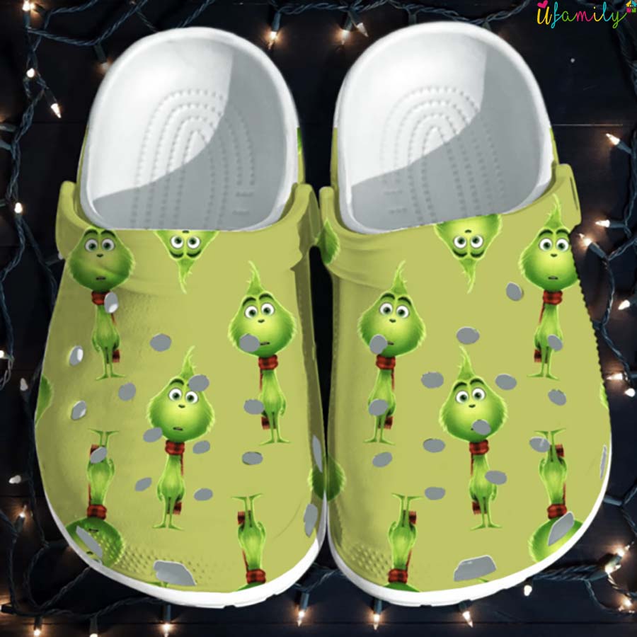 The Grinch Christmas Crocs