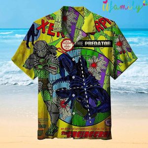 The Horrifying Xenomorph Vintage Hawaiian Shirt