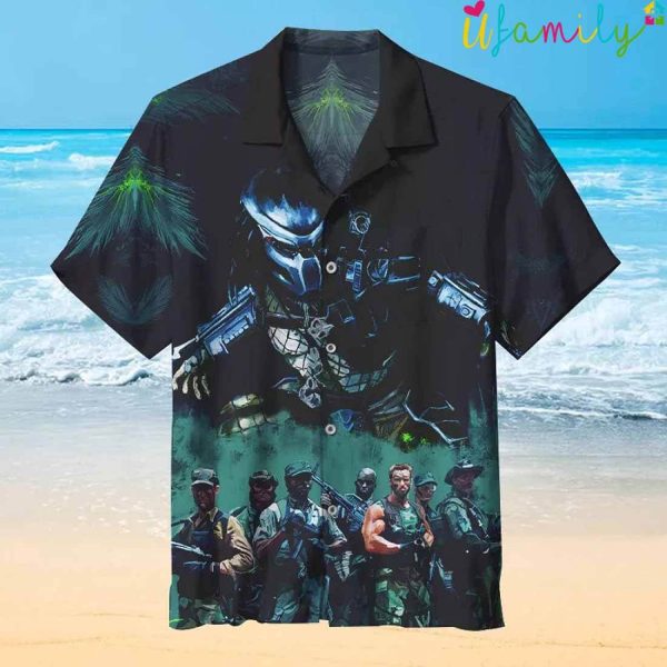 The Predator Beach Vintage Hawaiian Shirt