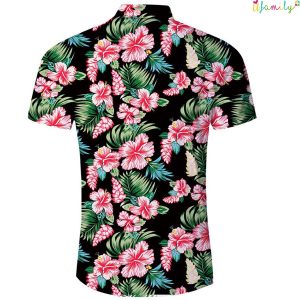 Tropical Floral Funny Hawaii Shirts