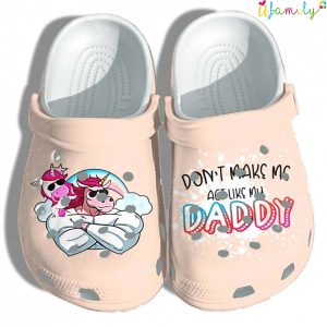 Unicorn Muscle For Daughter Crocs