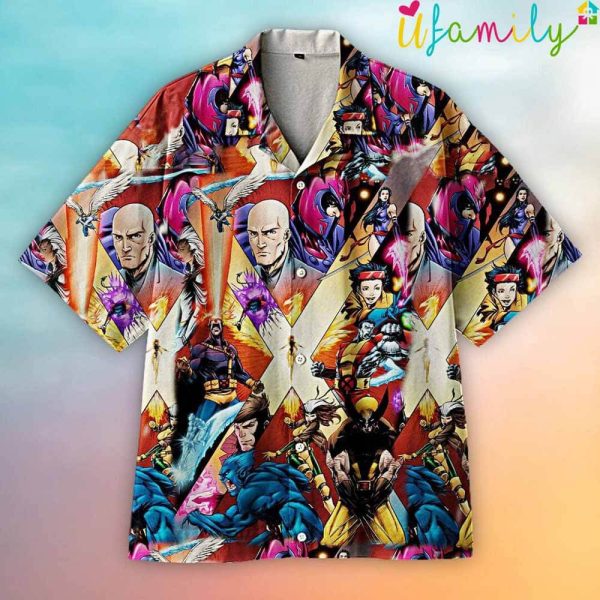 Xmen Avenger Vintage Hawaiian Shirt