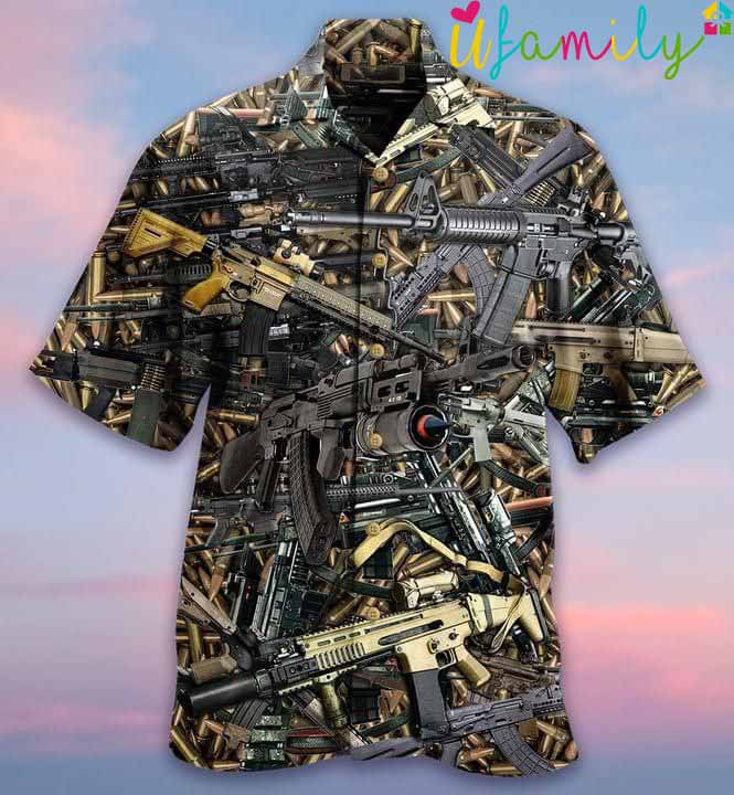 Ak 47 Hawaiian Shirt