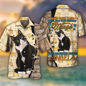 Angel Cat Hawaiian Shirt 1 1