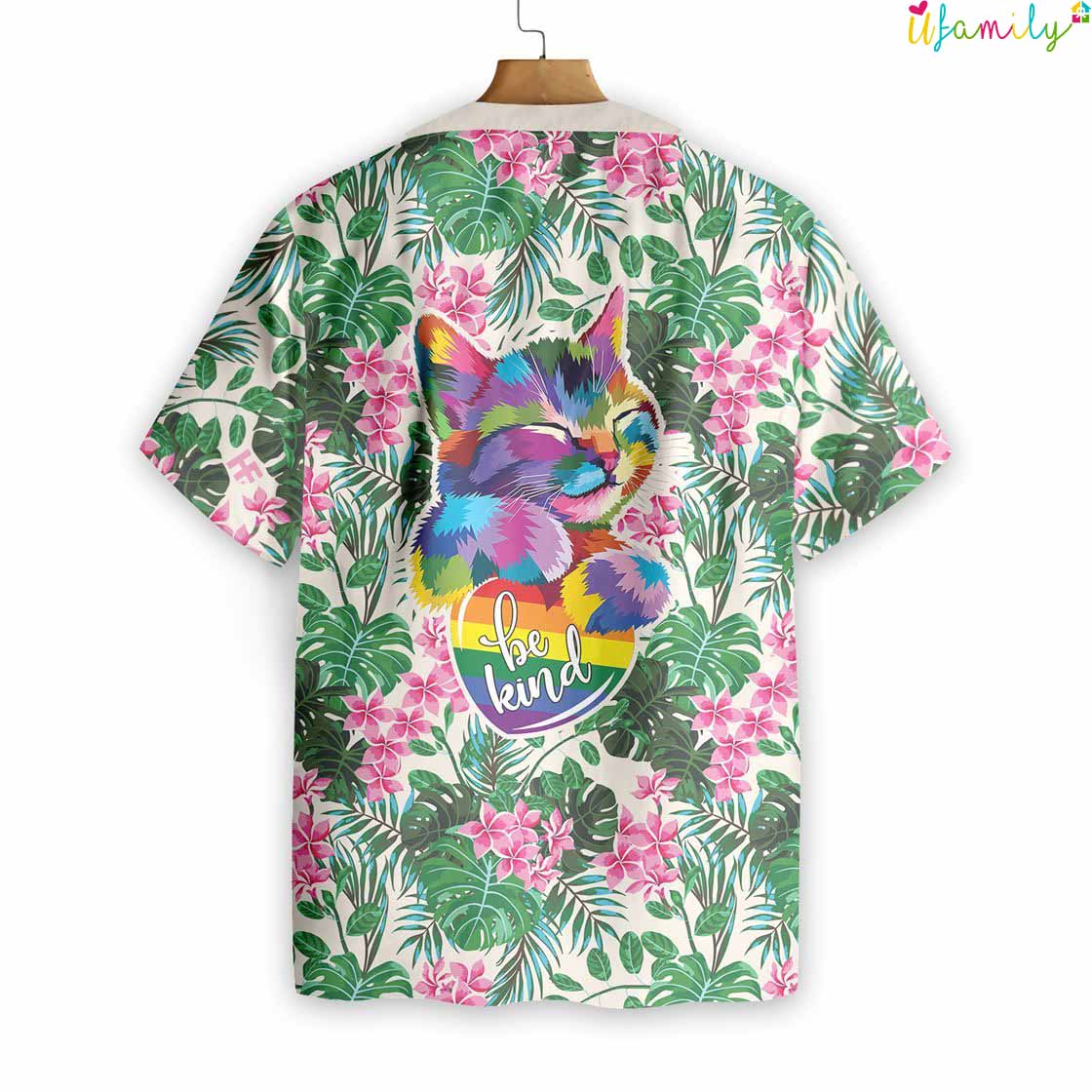 Autism Cat Hawaiian Shirt