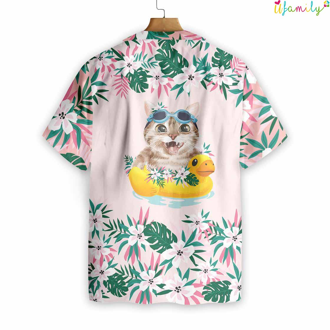 Baby Beach Cat Hawaiian Shirt