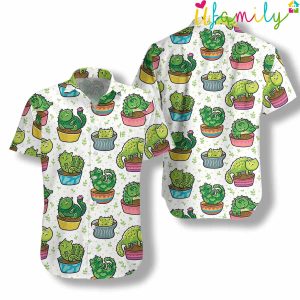 Cat Cactus Hawaiian Shirt 1 1