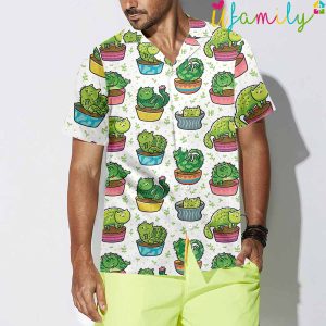 Cat Cactus Hawaiian Shirt 3 1