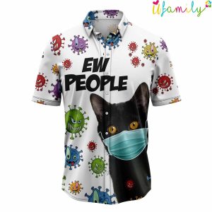 Cat Virus Ew PeoPle Hawaiian Shirt