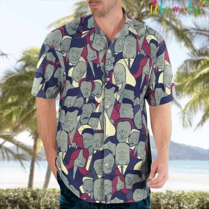 Characters In Sopranos Hawaiian Shirt 4