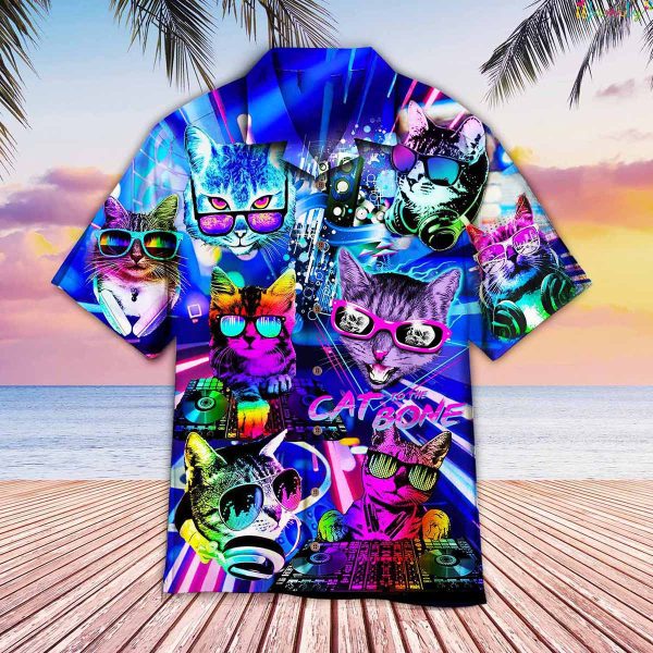 Cool Cats Music Hawaiian Shirt,Cat To The Bone