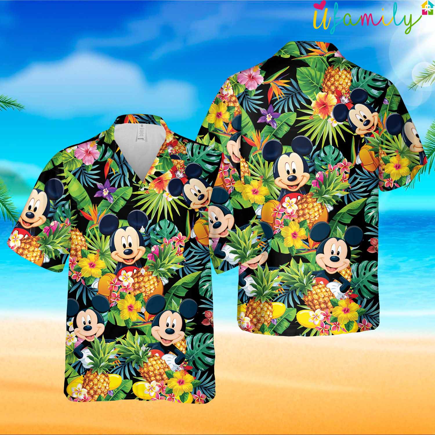 Funny Mickey Hawaii Shirt