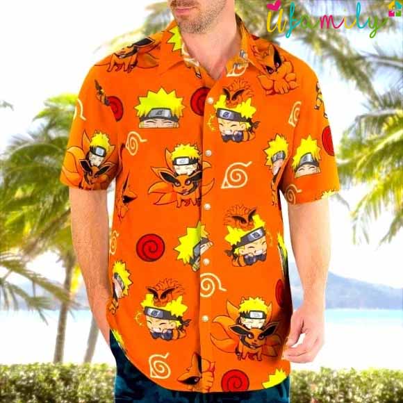 Funny Naruto Hawaiian Shirt