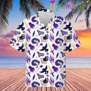 Funny Warlock Dnd Hawaiian Shirt